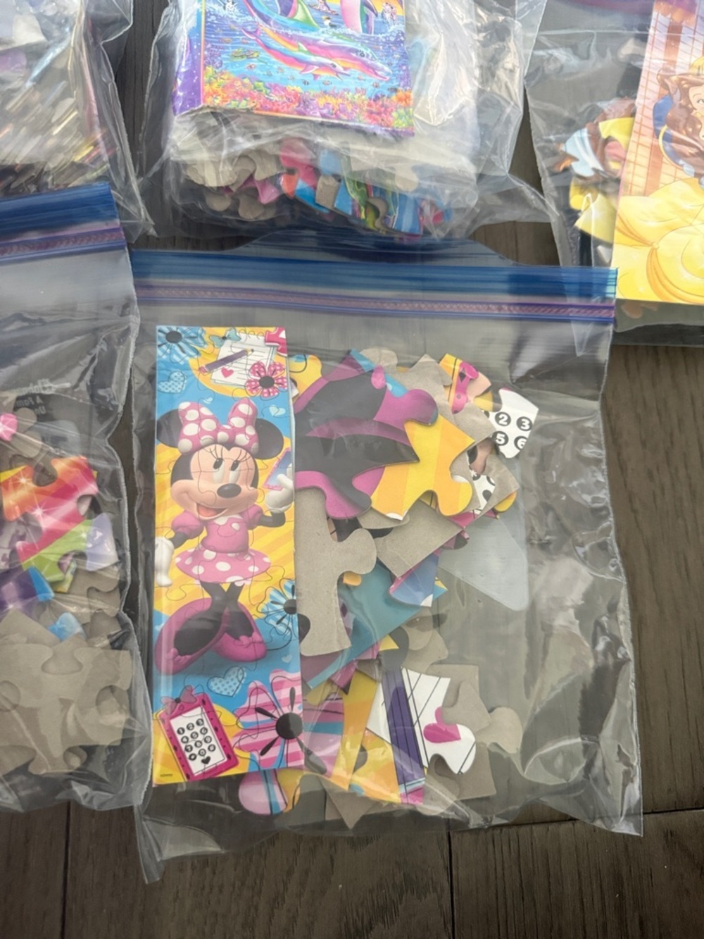 Disney Princess & Lisa frank  Puzzle Pieces Value Pack - Multicolor - Picture 5 of 6
